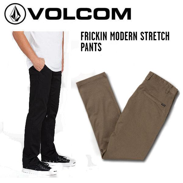 Volcom ストレッチパンツ 28 ブラック ボルコム VOLCOM FRICKIN MODERN STRETCH PANTS メンズ