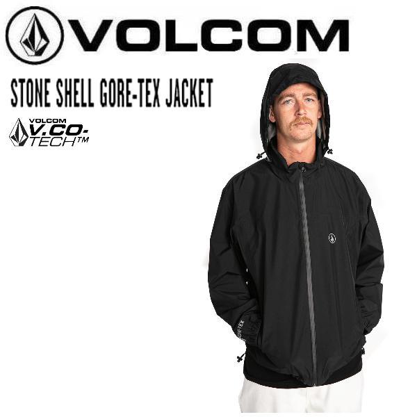 ボルコム VOLCOM STONE SHELL GORE-TEX JACKET メンズ ゴアテックス ジャケット ジップ フード ストリート  アウトドア S/M/L/XL 正規品