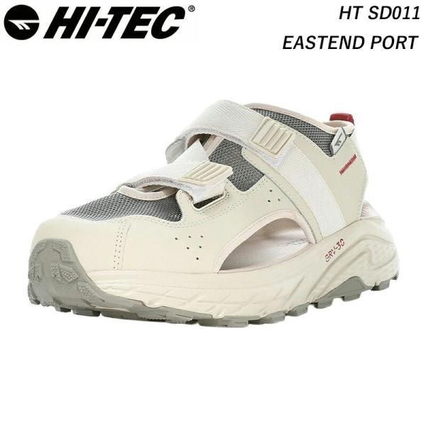 ハイテック HI-TEC HT SD011 EASTEND PORT イーストエンド ポート メンズ レディース ユニセックス アウトドア サンダル キャンプ  ベージュ/ローズ