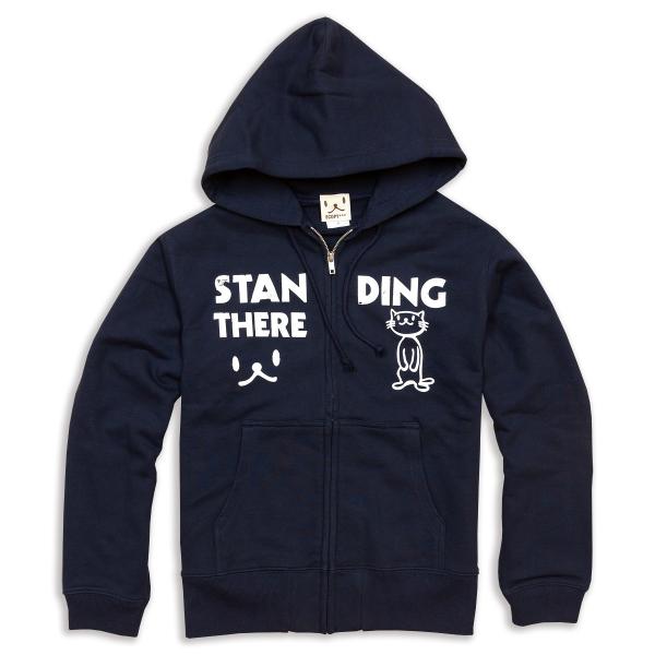 L  킢 p[J[ Y fB[X STANDING THERE - lCr[ lR ˂ L G SCOPY XR[s[