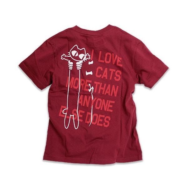 猫 おもしろ かわいい Tシャツ メンズ レディース 半袖 Love Cat Pk Ver ワインレッド ネコ ねこ 猫柄 雑貨 メール便 Scopy スコーピー Buyee Buyee Japanese Proxy Service Buy From Japan