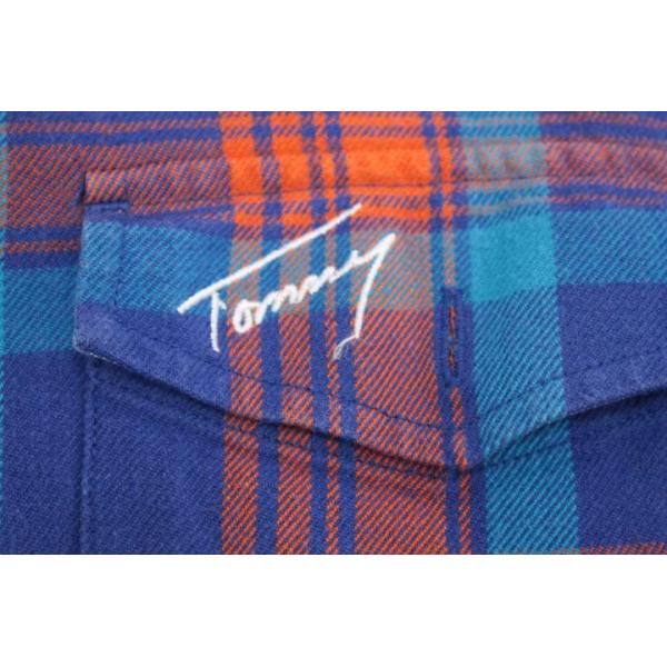トミー シャツワンピース M 水色 青 オレンジ チェック レディース 古着 中古 Buyee Buyee Japanese Proxy Service Buy From Japan Bot Online