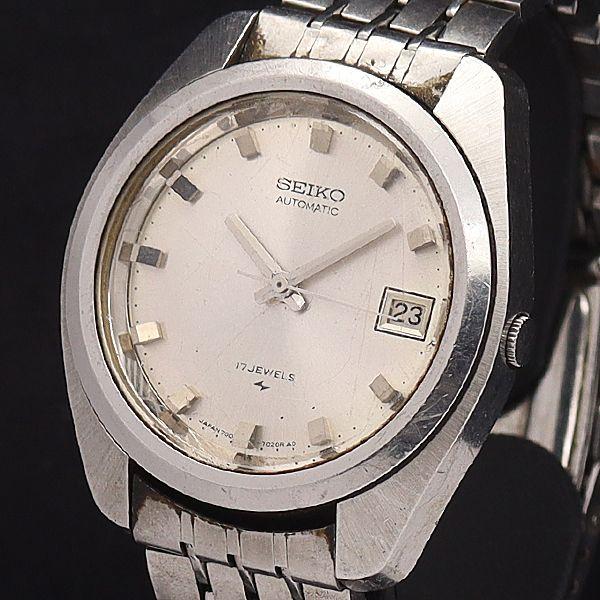 Seiko 自動巻き シルバー 時計 SEIKO 自動巻き時計 シルバー本体のみ - メルカリ