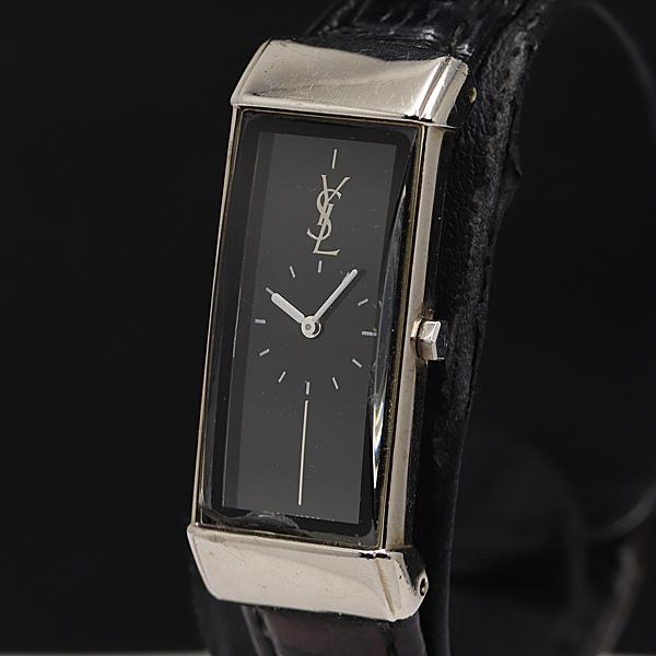 イブサンローラン QZ ブラック文字盤 5421-H05569 レディース腕時計
