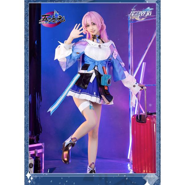 あ*ん様 崩壊スターレイル　 三月なのか　コスプレ衣装　Ｍサイズ　ウィッグ付　即 あ*ん様 崩壊スターレイル 三月なのか コスプレ衣装 Mサイズ