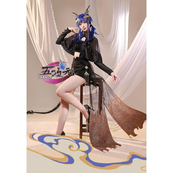 三分妄想 アークナイツ (明日方舟) arknights コスプレ 陳 音律聯覺