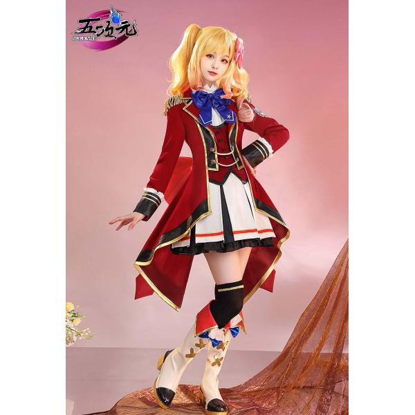 アイカツ スターズ S4 制服 三分妄想 五次元 三分妄想 アイカツスターズ! 四ツ星学園 S4制服 コスプレ衣装