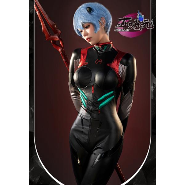 五次元 エヴァンゲリオン新劇場版 コスプレ 綾波レイ 黒のプラグスーツ