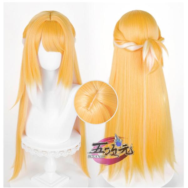 【即納】チーフーフー セット済み ウィッグ 五次元 ゼンレスゾーンゼ コスプレ 橘福福 チーフーフー 雲嶽山