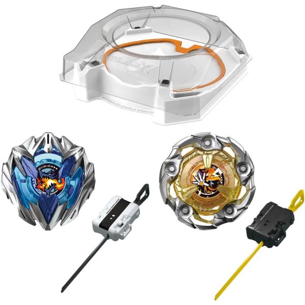 ベイブレードｘ　オリジナル｜バトルエントリーセット（デラックス） 楽天市場】BEYBLADE X BX-17 バトルエントリーセット タカラ
