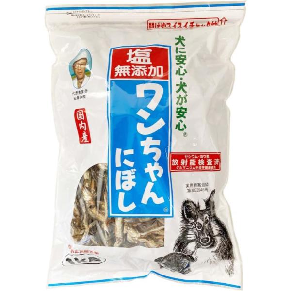 メーカー名サカモト原材料小魚内容量1キログラム商品の説明ワンちゃんにぼし (小魚) お徳用。鉄分とカルシウムがたっぷり！塩と酸化防止剤を一切不使用、放射能検査済み煮干を使用。愛犬の健康を考え、塩分不使用のにぼしを使用しています(製造する時に...