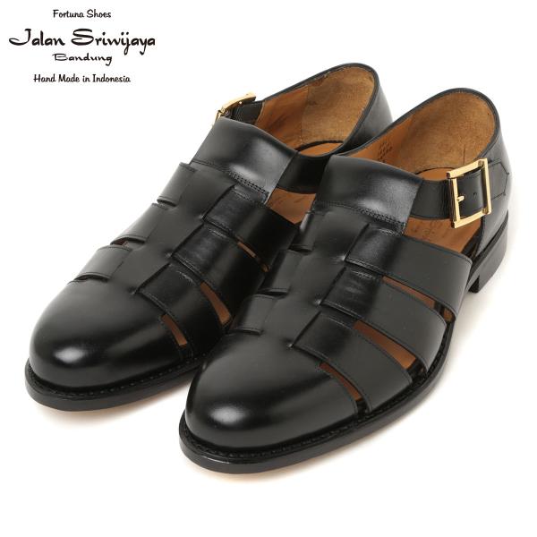 ジャランスリワヤ　グルカサンダル　ブラック JALAN SRIWIJAYA 10%OFF ジャランスリワヤ グルカサンダル