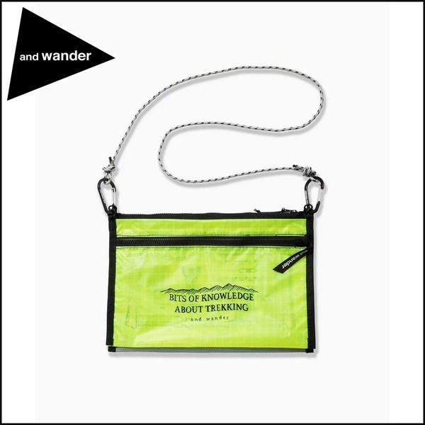 and wander（アンドワンダー） ツインポーチセット ポーチ 収納 and