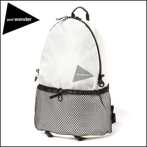 and wander ポイント10% アンドワンダー 20L デイパック