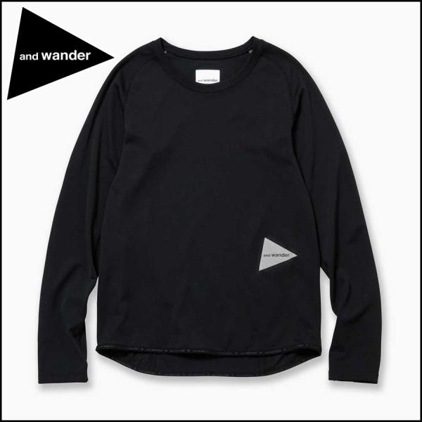 and wander（アンドワンダー） ポイント10% ドライジャージーラグラン