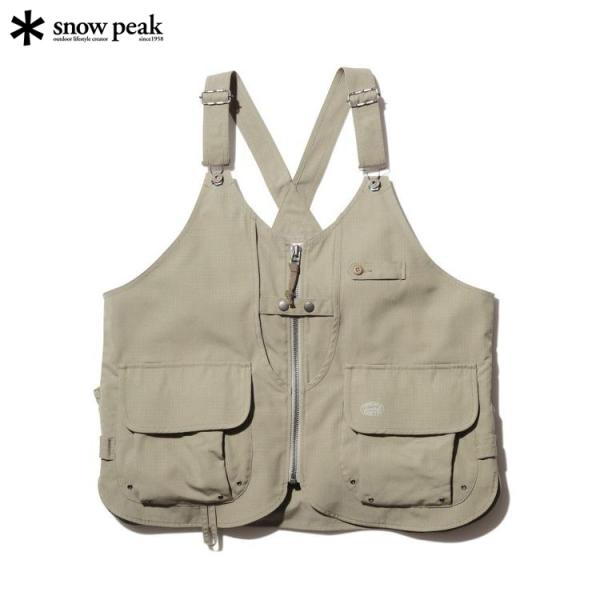 10%OFF スノーピークアパレル タキビベスト キャンプ アウトドア