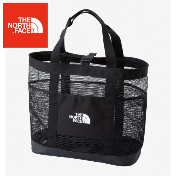 【新品同様】THE NORTH FACE メッシュトートバッグ ブラック THE NORTH FACE 10%OFF ザ ノース フェイス グラットンメッシュ