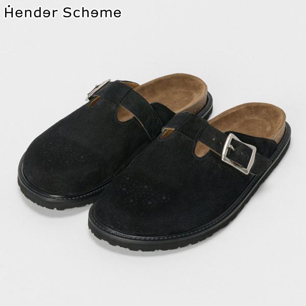 Hender Scheme（エンダースキーマ） バグズ スエード ブラック スキマ