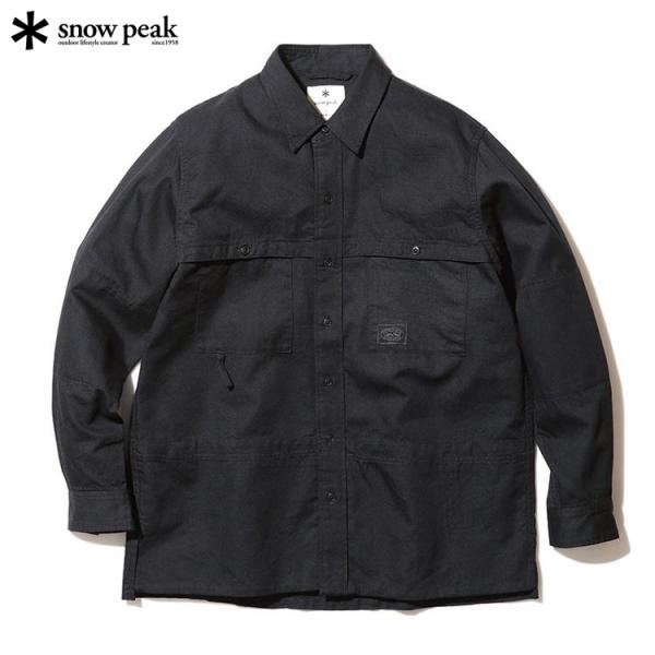 30%OFF スノーピークアパレル タキビライトデニムユーティリティシャツ