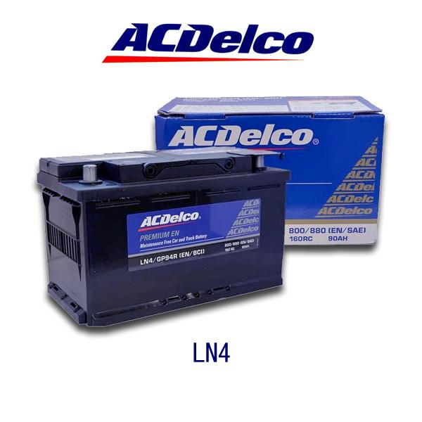 ACデルコ　バッテリー　LN4　アメ車　シボレー　カマロ  V6 V8