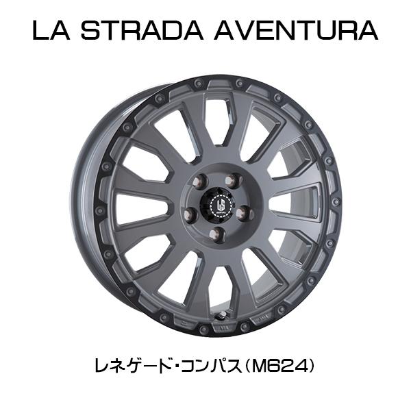 ホイール4本セット』LA STRADA AVENTURA 17×7.0J 5H/110 JEEP 