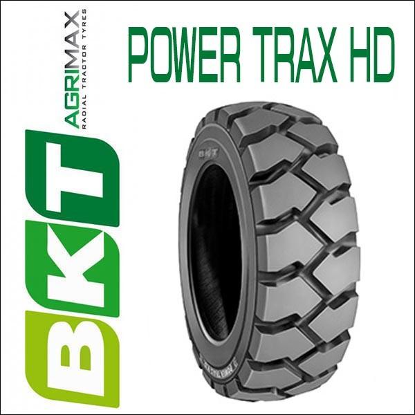 5.00-8 / BKT Tire・POWER TRAX HD フォークリフト用タイヤ 1本