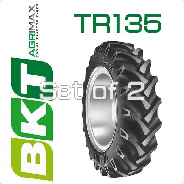 9.5-24 / BKT Tire・TR135 トラクター用バイアスタイヤ 2本セット 
