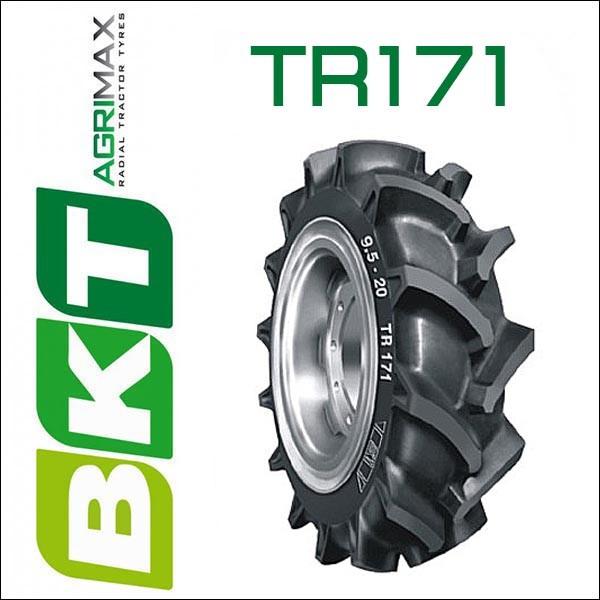 9.5-24 / BKT Tire・TR171 トラクター用ハイラグタイヤ 1本 : 6DEGREES 