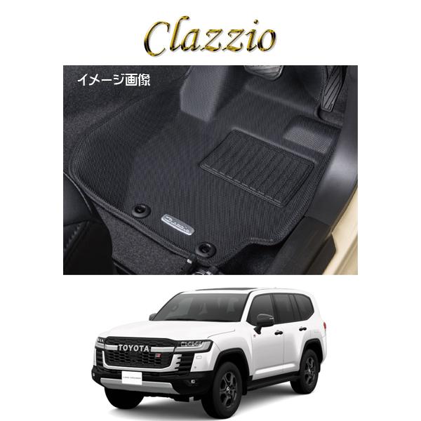 Clazzio クラッツィオ 車種別専用設計立体マット ラバータイプ トヨタ ランドクルーザー300 GR SPOR TOYOTA LAND CRUISER 300 FJA300W  VJA300W 5人乗り ET-1902