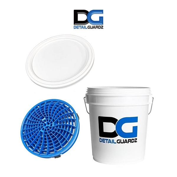 DETAIL GUARDZ ディテール ガーズ DIRT LOCK ダートロック 「ブルー」 オリジナルバケツ 20L バケツ フタ 3点セット 特許取得済み