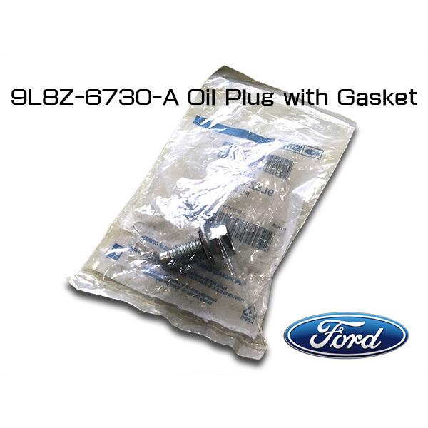 フォード FORD純正エンジンオイルドレンプラグ（ガスケット付き