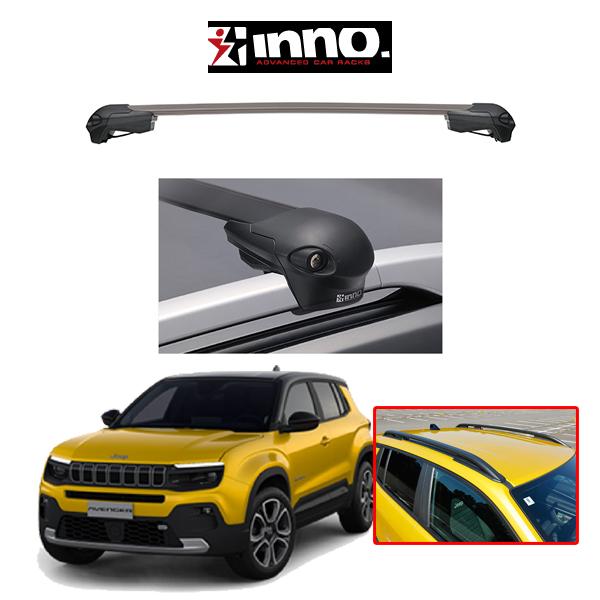 ジープ アベンジャー JEEP AVENGER 『車種別セット』INNO （イノー システムキャリア）エアロベース フラッシュタイプ アウトドア