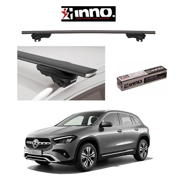 ベンツ GLクラス ルーフレール付車用キャリアINFR INNO/イノー INNO メルセデスベンツ MERCEDES BENZ GLA フラッシュレール付車 『車