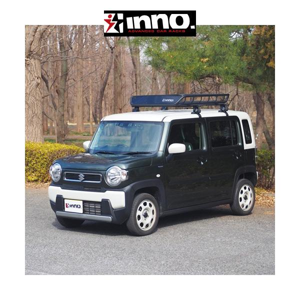 INNO スズキ ハスラー ルーフレール無し車 R2.1〜 スクエアベース
