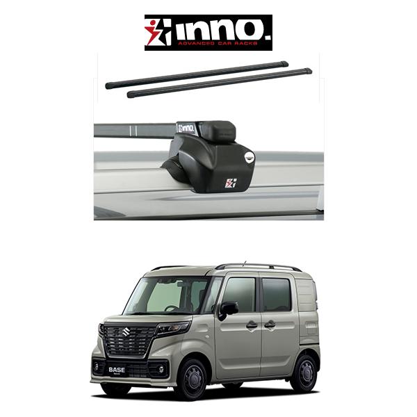 カーメイト INNO スズキ MK32S MK42S スペーシア ルーフキャリア INNO スペーシア ルーフキャリア MK32S MK42S H25.03-H29.12
