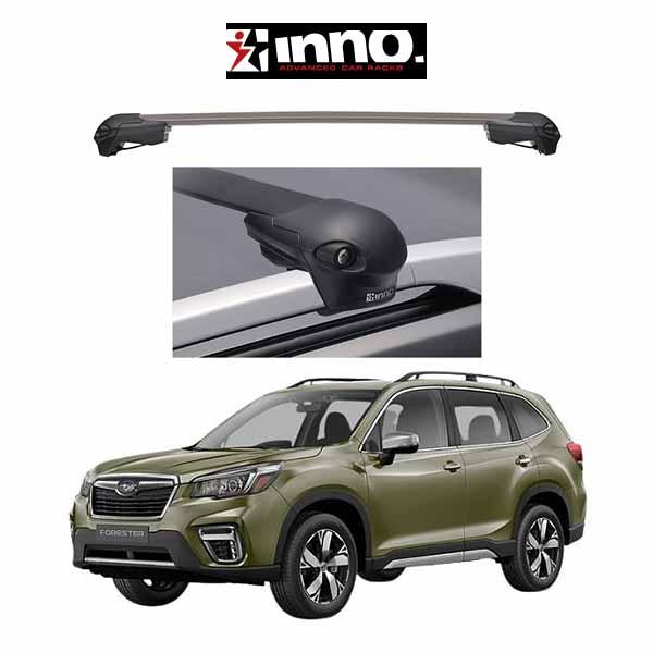 SUBARU スバル FORESTER フォレスター エアロベース フラッシュタイプ INNO システムキャリア 『車種別セット』 キャリアラック パーツ
