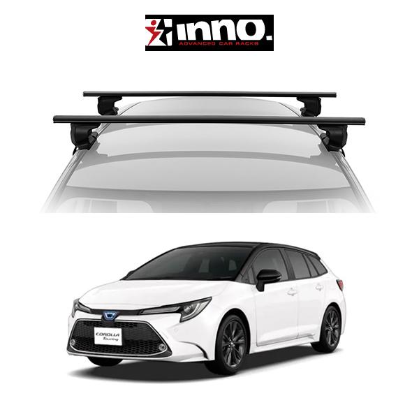 INNO カローラツーリング用ルーフキャリア INNO トヨタ カローラツーリング ルーフレール無し車 R1/9