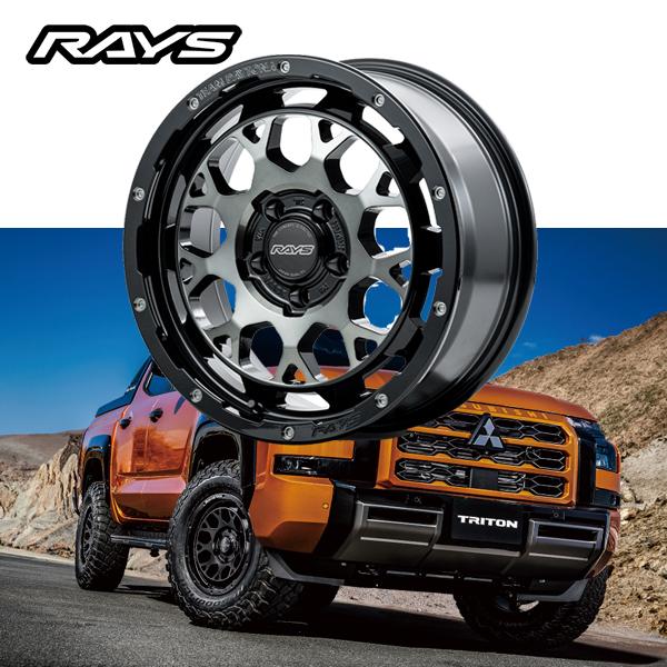 RAYS ミツビシ MITSUBISHI トライトン TRITON【送料無料・4本セット
