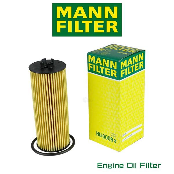MANN FILTER オイルフィルター HU6009Z JEEP GRANDCHEROKEE WK/WK2 WRANGLER JK V6 3.6L ジープ グランドチェロキー ラングラー