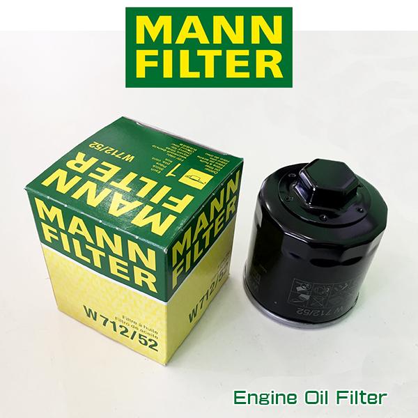 MANN FILTER マンフィルター W712/52 　フォルクスワーゲン ポロ ルポ/AOPOF004