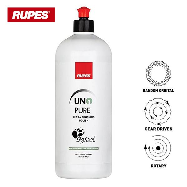 RUPES ルペス UNO PURE コンパウンド ホワイト EXTRAFINE 超微粒子 1,000ml BIGFOOT ビッグフット 磨き 研磨