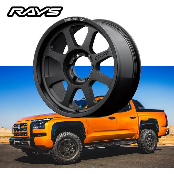 RAYS ミツビシ MITSUBISHI トライトン TRITON【送料無料・4本 RAYS ミツビシ MITSUBISHI トライトン TRITON【送料無料・4本