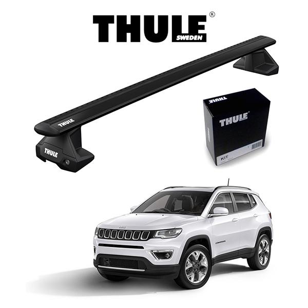 THULE ジープ コンパス JEEP COMPASS ダイレクトルーフレール