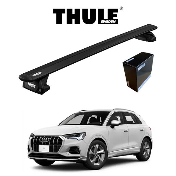 THULE AUDI アウディ Q3 ダイレクトルーフレール付車 ウィングバー EVO 