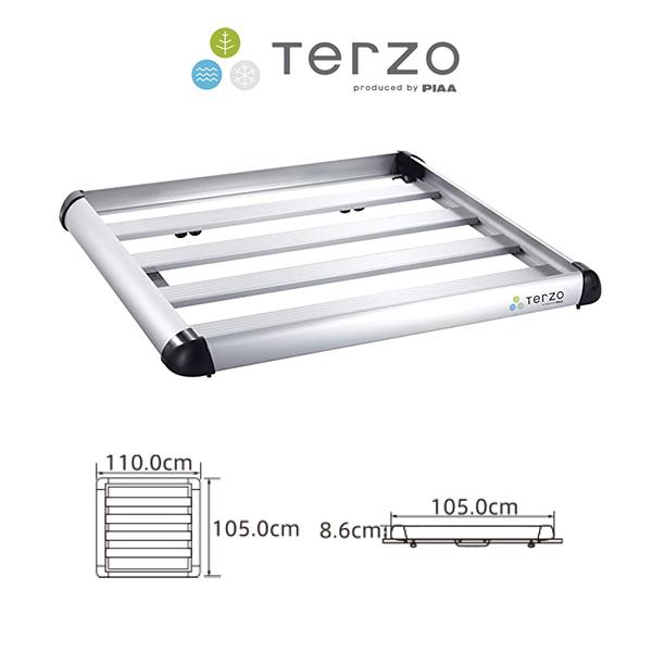 TERZO EA303 ルーフラック　INNO ルーフキャリア カーメイト TERZO EA303B テルッツオ テルッツォ ルーフラック レギュラー LOOF