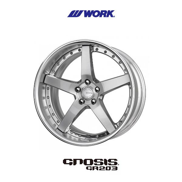WORK GNOSIS GR203 タイヤ付き　4本セット セール品！ WORK GNOSIS (グノーシス) GR203 2090+40 5/114 20インチ
