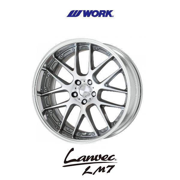 WORK トヨタ プリウス 60系【送料無料・4本セット】 ワーク Lanvec LM7