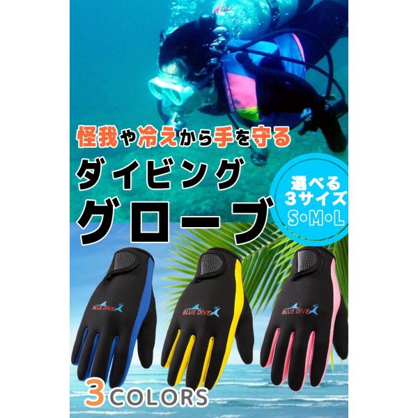 ダイビンググローブ スキューバダイビング シュノーケリング Diving G Roxy Blue 通販 Yahoo ショッピング