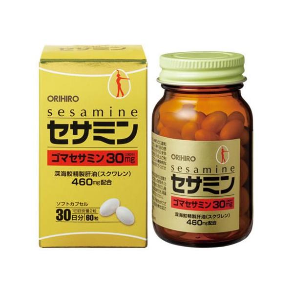 胡麻の貴重な成分セサミンと、深海鮫精製肝油スクワレンを配合し、ご利用しやすいソフトカプセルタイプに仕上げました。年齢とともに健康維持の気になる方や、ハードな仕事をされる方におすすめです。《商品詳細》【商品名】 オリヒロ セサミン 【内容量】...