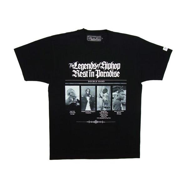 DOUBLE HARD SPORT ラガーシャツ ダブルハード DOUBLE HARD ダブル ハード T-SHIRT REST IN PARADISE